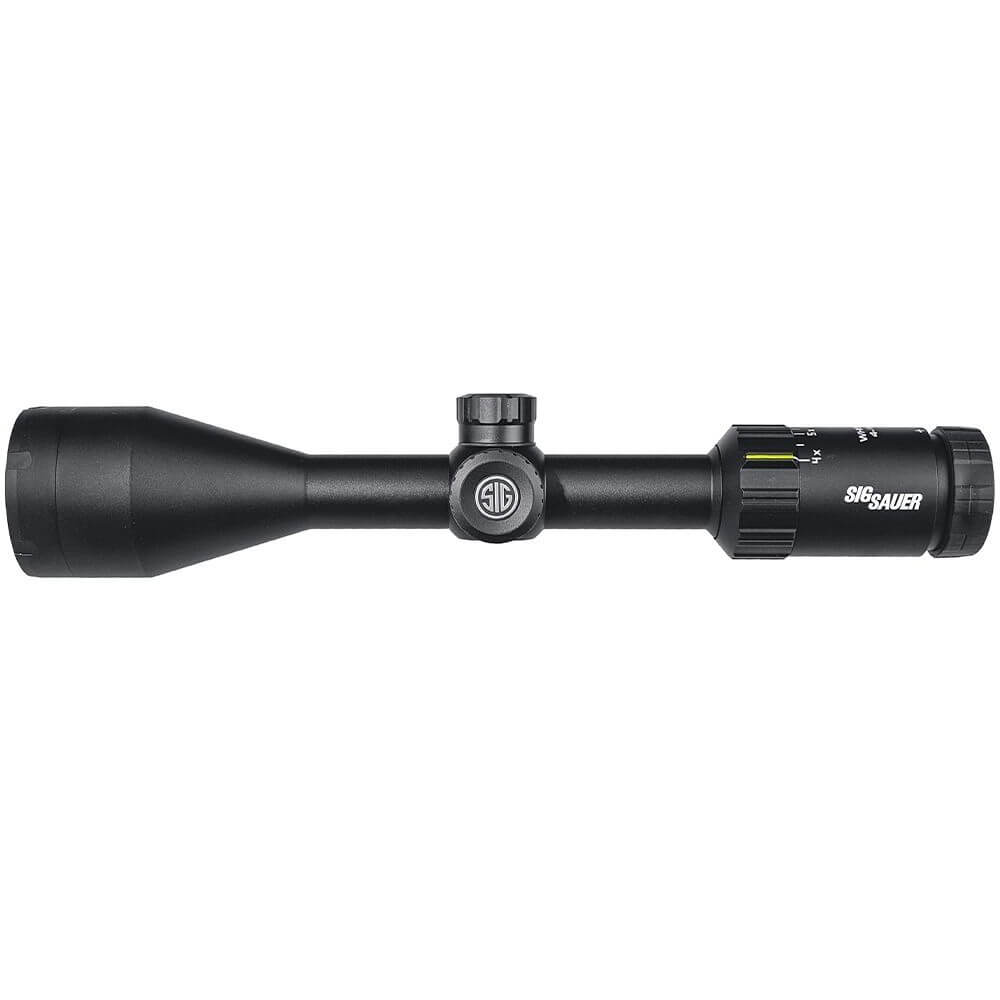 Sig Sauer Whiskey3 4-12X50mm Rifle Scope- Quadplex
