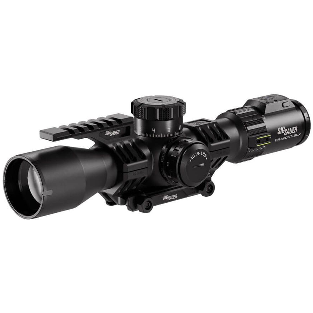 Sig Sauer BRAVO6T-BDX™ 3-18X44mm FFP Side Focus Riflescope- MRAD Milling 2.0