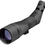 Leupold 177597 Spotting Scope SX-4 Pro Guide HD 20-60x85mm Shadow Gray Armor Coated Angled Body
