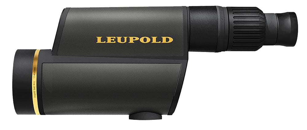 Leupold Spotting Scope 120373 Gold Ring HD Shadow Gray 12-40x 60mm Impact-16 MOA Reticle Straight Body